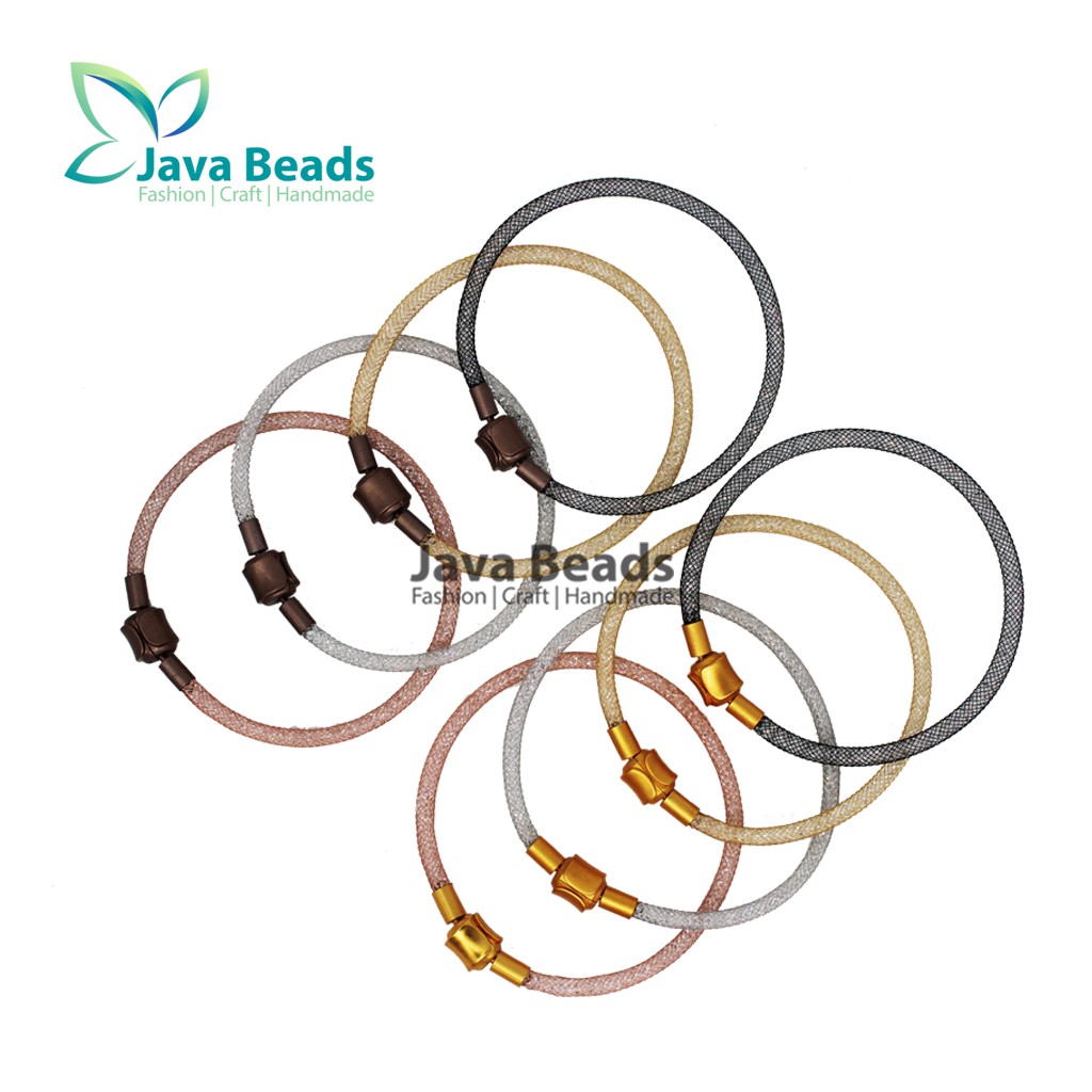 Gelang Kawat Gelang Kristal Glitter Anak Anak