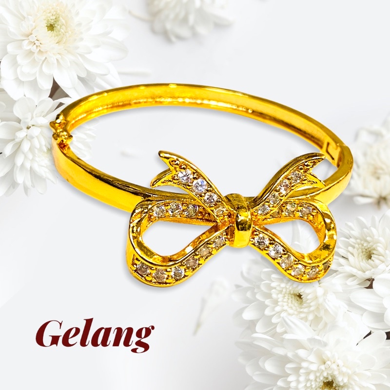 Gelang /perhiasan lapis emas / yaxiya /xuping