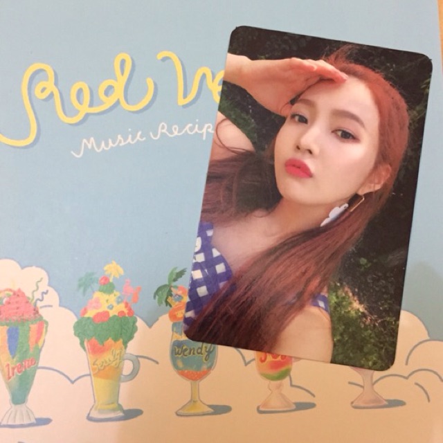 RED VELVET OFFICIAL PC MEMBER JOY (LIMITED VERSION) PHOTOCARD