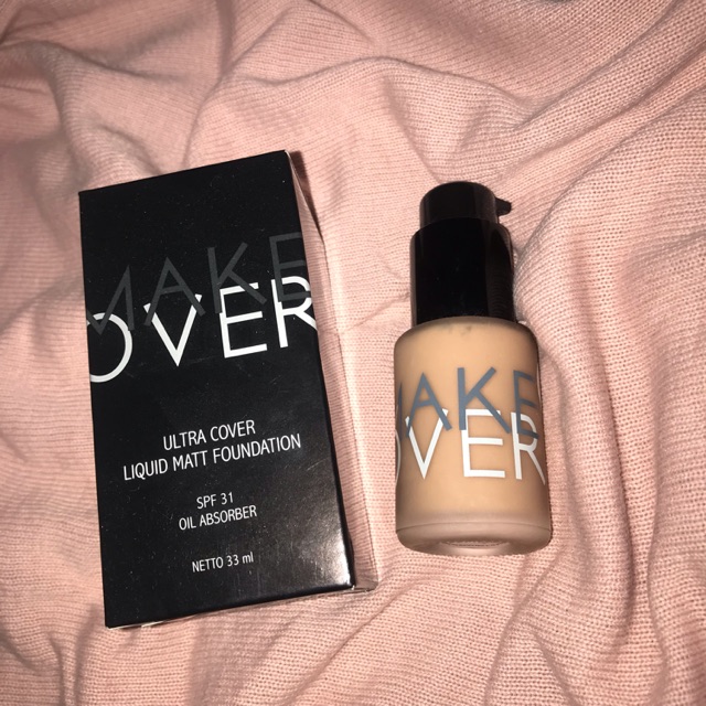 [PRELOVED] Foundation MAKE OVER//Shade : 04 AMBER ROSE