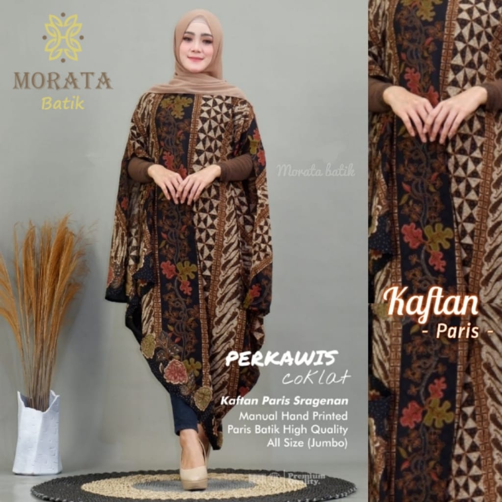 perkawis kaftan abaya pakaian baju gamis dress syari longdress maxy maxi batik solo jumbo big all si
