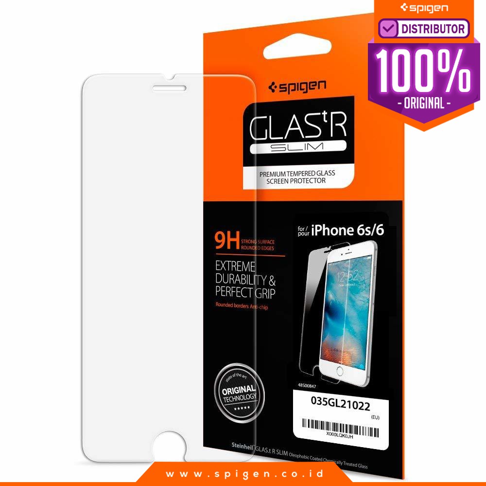 

iPhone 6S / 6 iPhone Tempered Glass Spigen Glas tR Slim Screen Protector