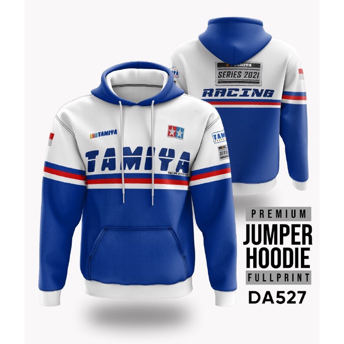 Jaket Jumper Hoodie - Mobil Tamiya series 2021 - Bahan Fleece S - 3XL
