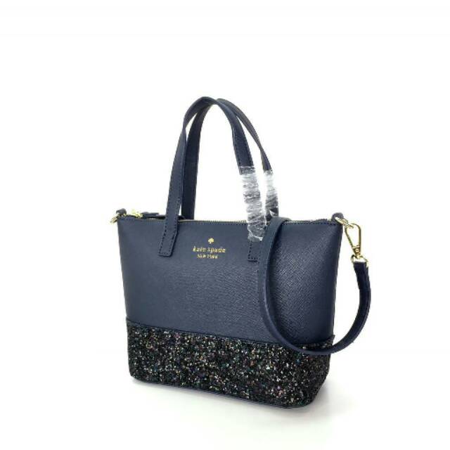 Kate Spade Greta In Glitter Satchel tas original authentic slingbag crossbody selempang