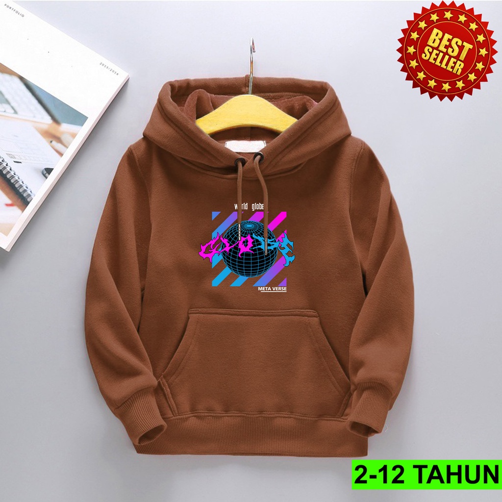 Hoodie Anak Laki Laki Perempuan / Hodie Anak Usia 2 - 12 Tahun / Jaket Anak Laki laki