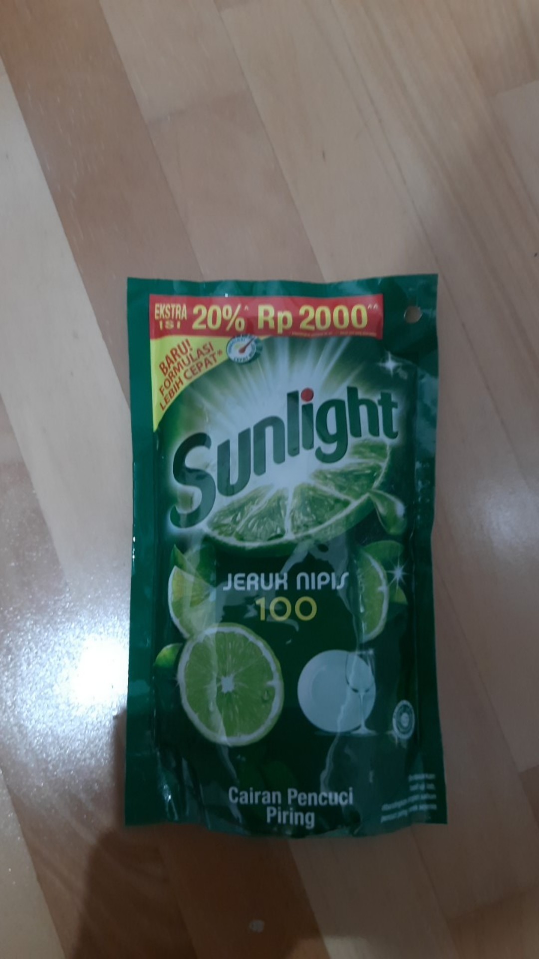 Sabun Sunlight Nipis Lime New Pouch 105 Ml (eceran 2000)