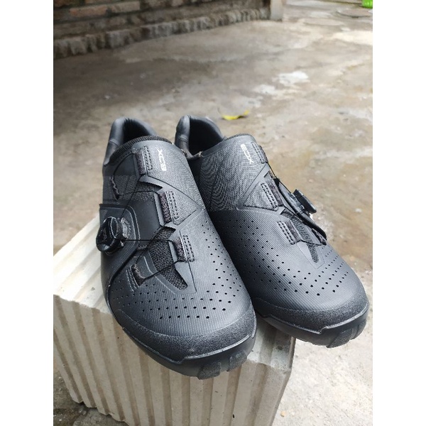 shimano xc3 size 44 like new sepatu cleat sepeda mtb gunung seken second bekas