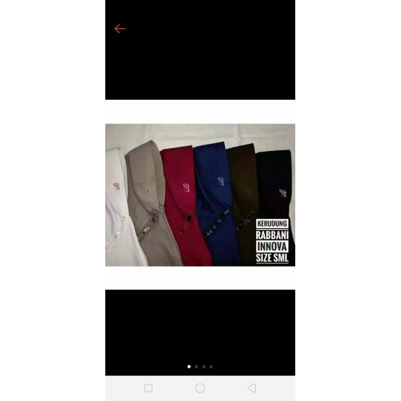 Hijab Instan Rabbani INNOVA LX