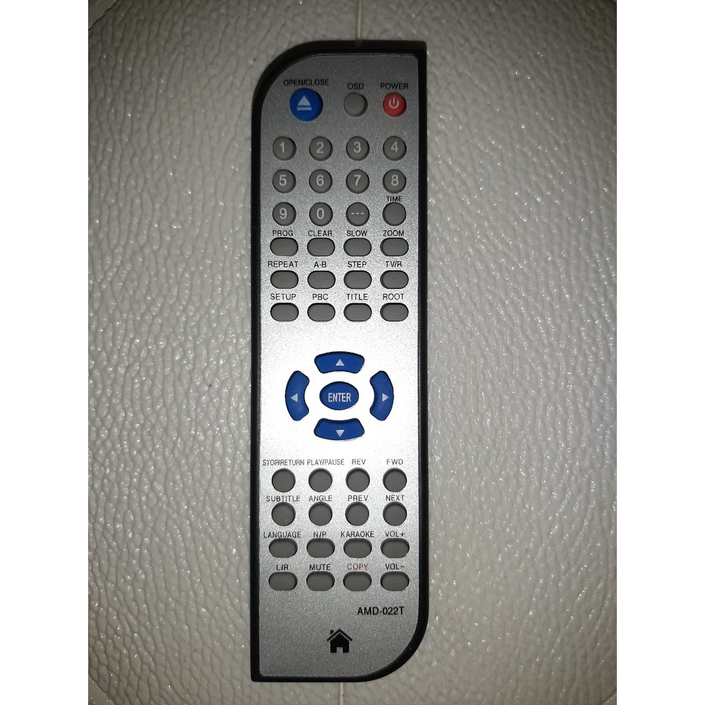 Remot Remote DVD NIKO AMD-022T tanpa setting Nico Skytron