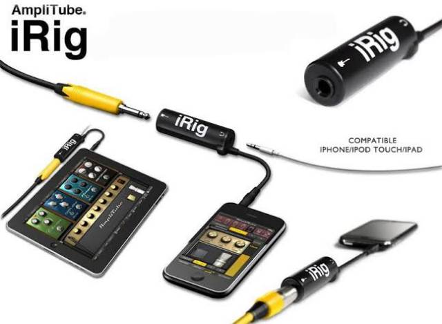 Medan Termurah iRig AmpliTube Guitar Link Amplifier Gitar efek for Android IOS iPhone /iPod Touch/iPad