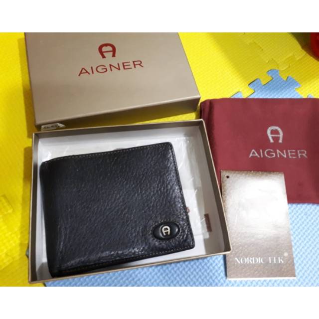 Aigner men wallet original preloved