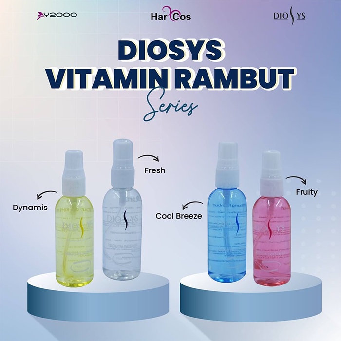 Ningrum Diosys Hair Serum Pelindung Rambut Vitamin Rambut Treatment Rambut BPOM - 7102