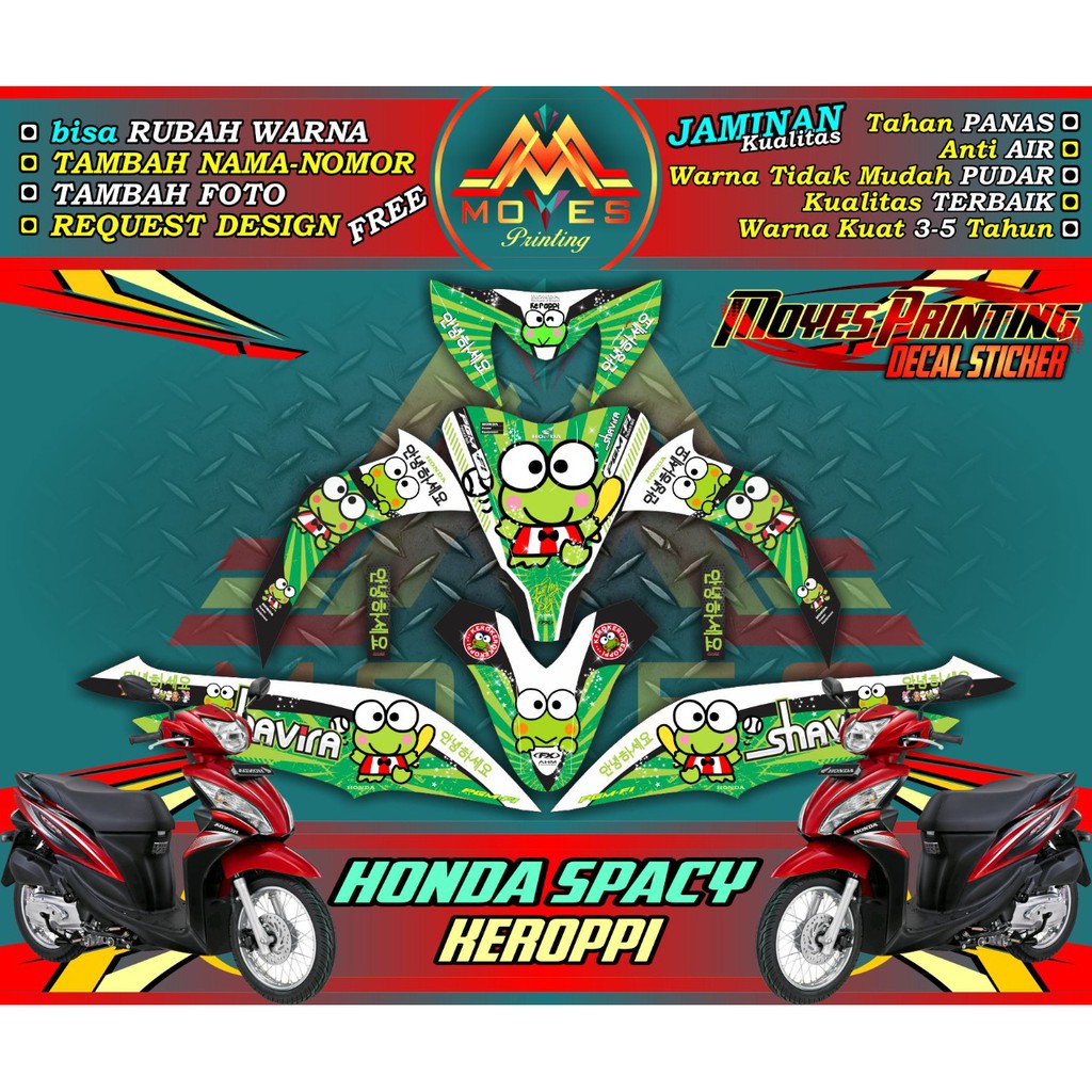 stiker honda spacy full body decal stiker honda spacy full body stiker spacy