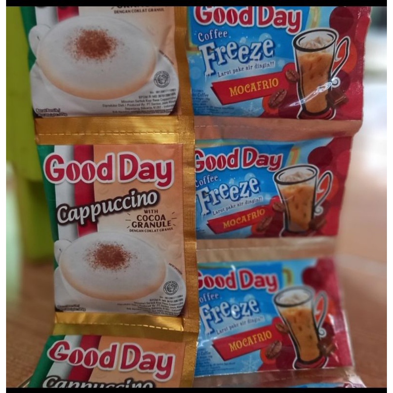 

Good day cappucino, Good Day freeze mocafrio & choco orange