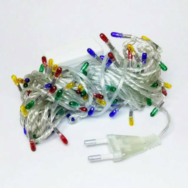 PROMO NATAL DAN TAHUN BARU !!! Lampu Natal / Lampu Hias Pohon Natal 100 pc LED Lampu Beras Warna-i