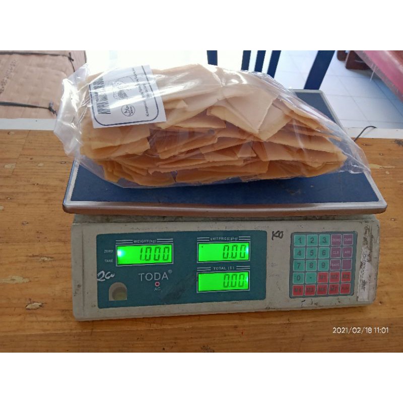 

2Xbtygneal Sakha Snack ) Kerupuk Udang Mentah Kualitas Super Kemasan 1Kg