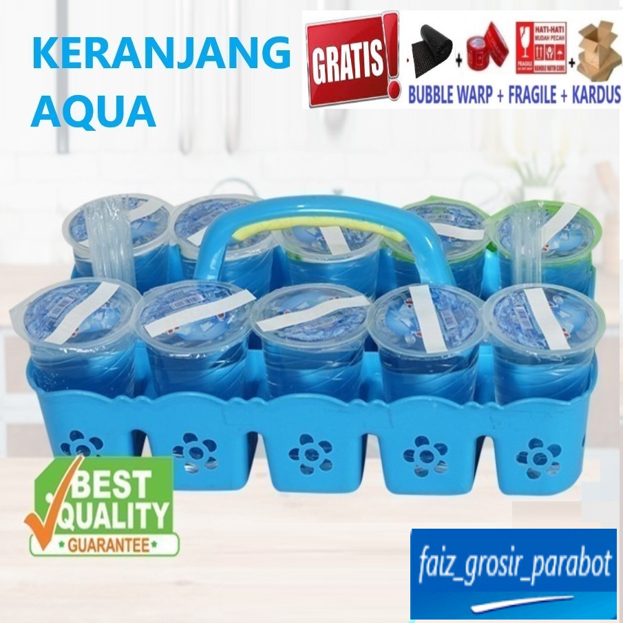 RAK AQUA GELAS 10 LUBANG Tempat Aqua Gelas Plastik dan stainles isi 16 lubang