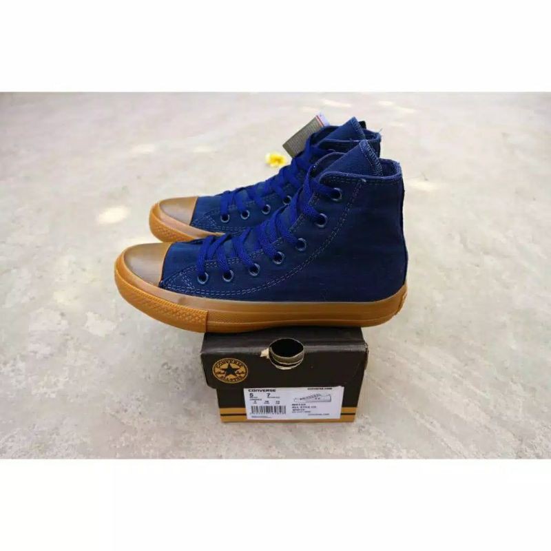 SEPATU CONVERSE CT GUM HIGH IMPORT VIETNAM BIRU DONGKER NAVY SNEAKERS PEREMPUAN LAKI-LAKI MURAH