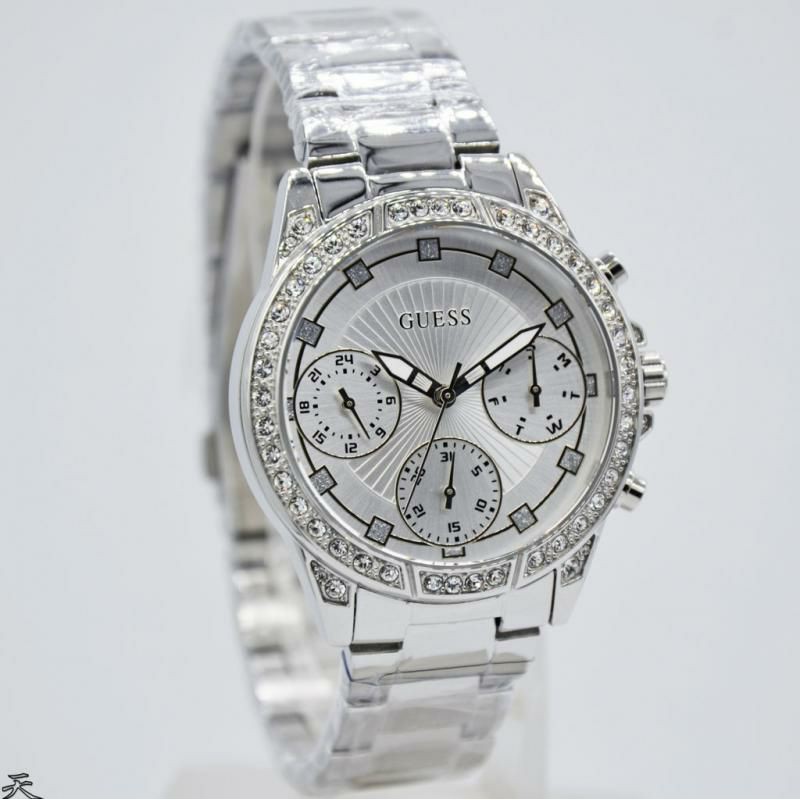 Jam Tangan Wanita Guess W1293L1 W1293L2 W1293L3 Rantai Original Murah