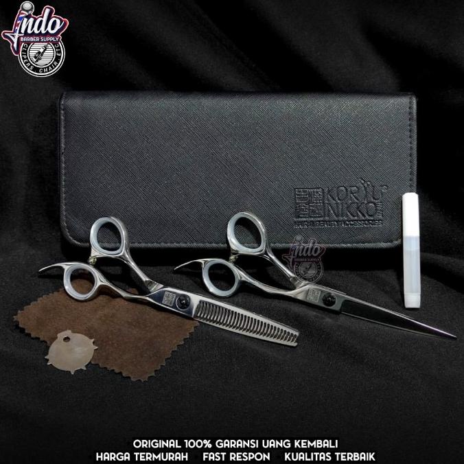 Coarcella - Gunting Rambut Koryu Nikko Kn60 Silver / Original Koryu Nikko Kn 60