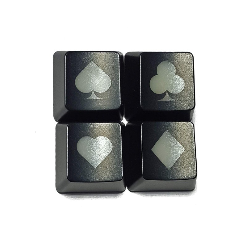 Cre 4pcs Keycap Tombol Keyboard Oem Bahan Abs