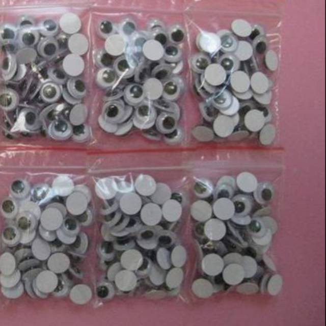 Mata boneka / mata kocak/ mata jalan/ moving eyes per pack
