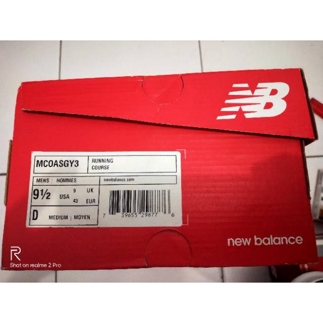 new balance running course men's