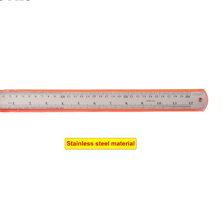 

(HOT PROMO) Stainless Steel Ruler Penggaris Besi Joyko RL-ST30 30 cm