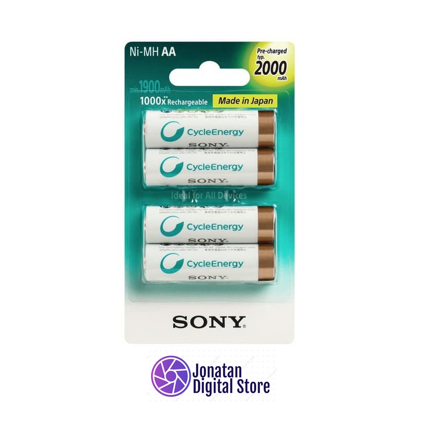 Baterai Cas Sony AA 2000 Mah