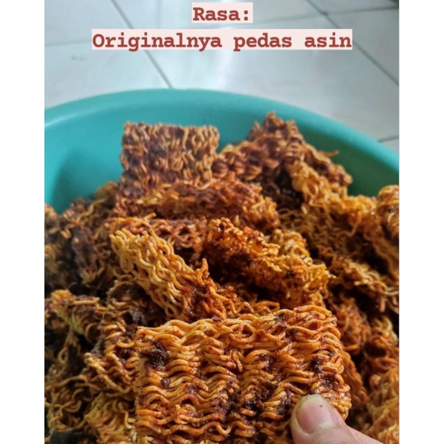 

mie kriting pedas asin original 150gram