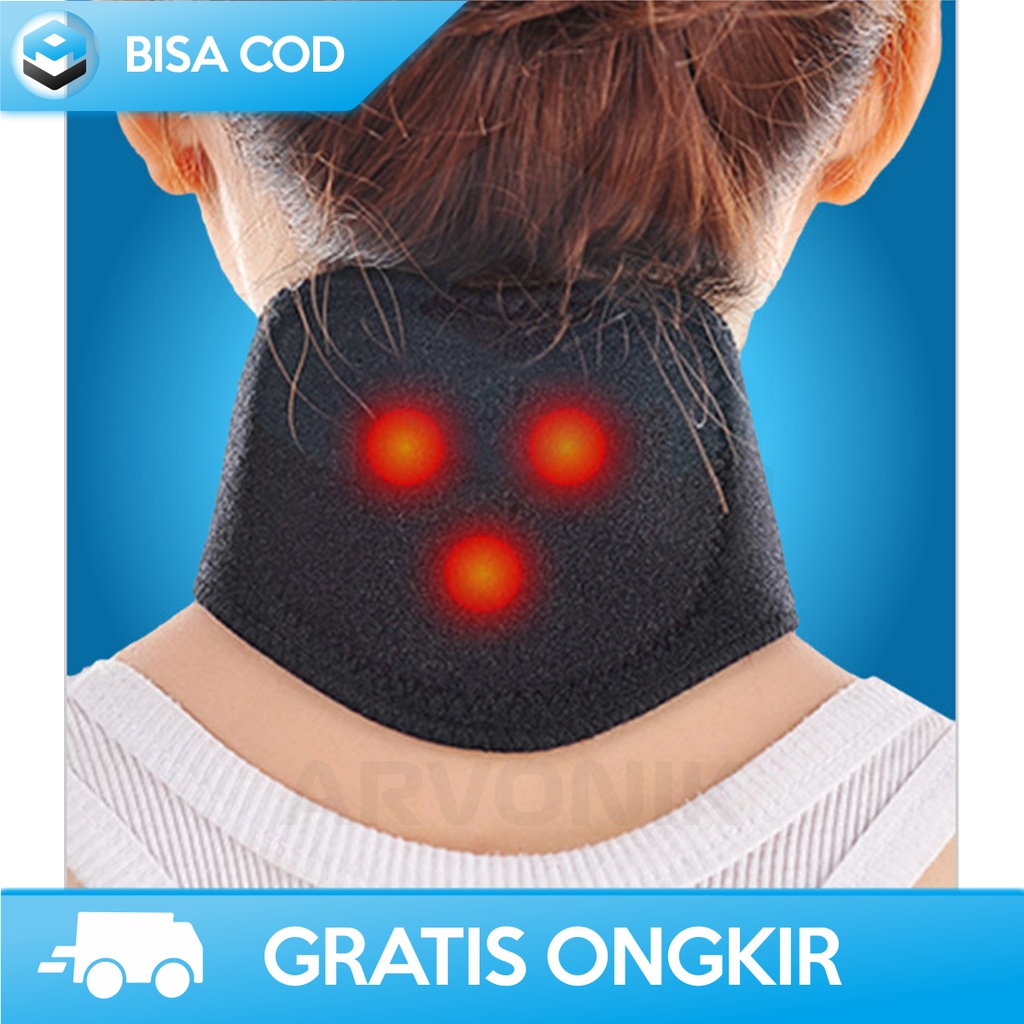 ALAT PEMANAS TERAPI LEHER MAGNETIK TOURMALINE UNIVERSAL FIT ORIGINAL