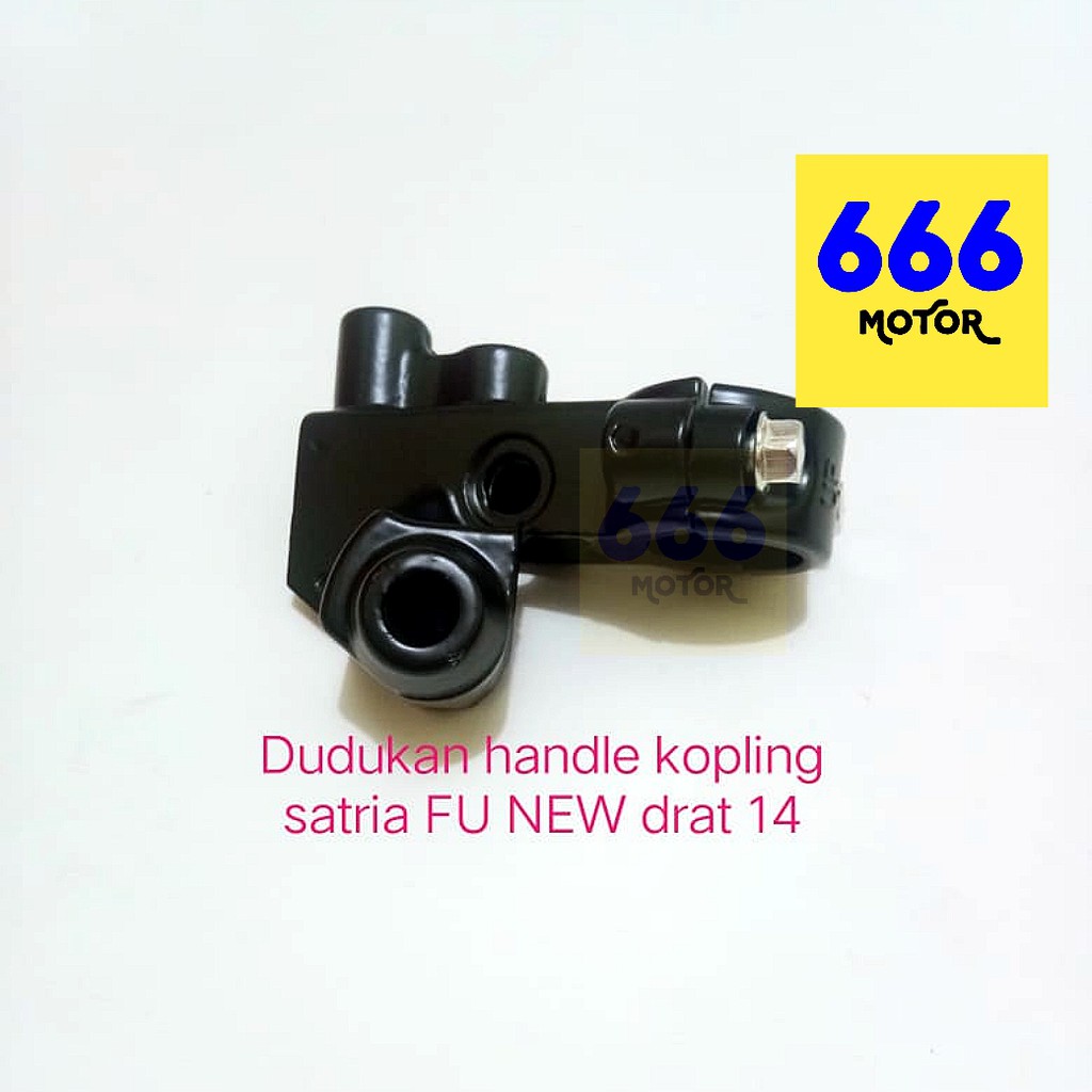 666MOTOR DUDUKAN HANDLE KOPLING KIRI SATRIA FU NEW DRAT 14