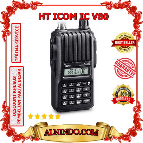 HT ICOM IC V80 MURAH ORIGINAL GARANSI