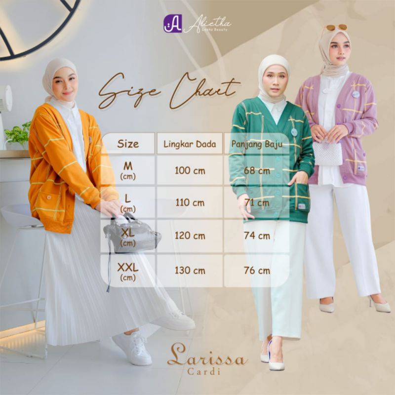 Alietha Outer/ alietha cardy| Outer Casual | Outer Syari| Bahan Baby Terry