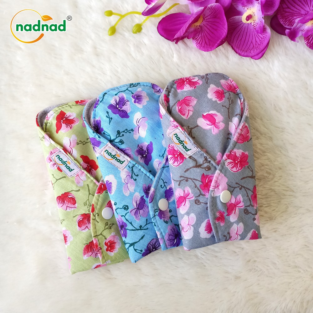 [PROMO] Pembalut Kain Cuci Pakai Ulang Waterproof Anti Bocor Wanita | Menspad NADNAD