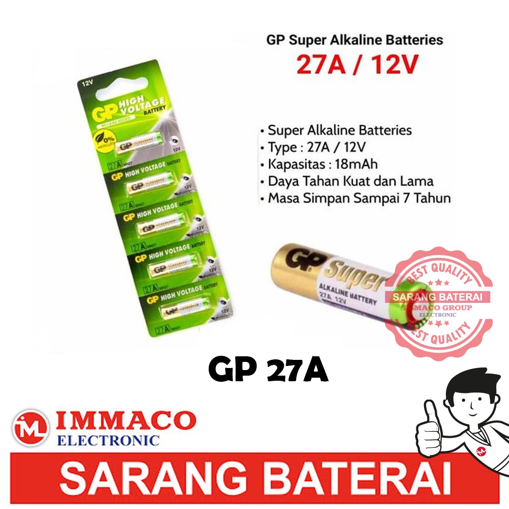 Baterai - GP 27A