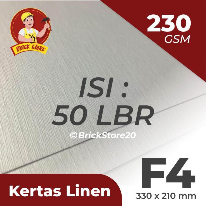 

Kertas / Kertas Karton Linen F4 230Gsm Putih
