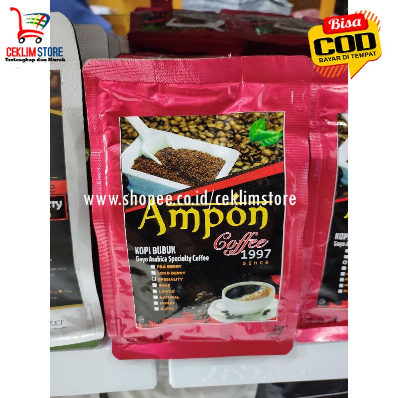 

Kopi Arabika Specialty Cap Ampon/Asli Kopi Gayo
