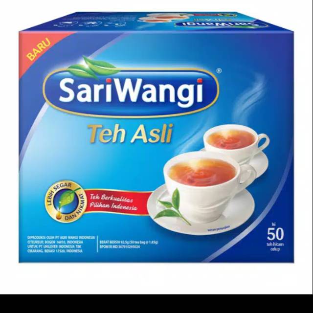 

TEH CELUP SARIWANGI ASLI 50's