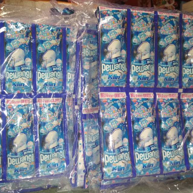 So klin pewangi sachet isi 56 renceng