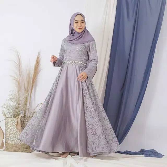 FREE HIJAB RANDOM - VENNA DRESS BAJU PESTA PARTY DRESS