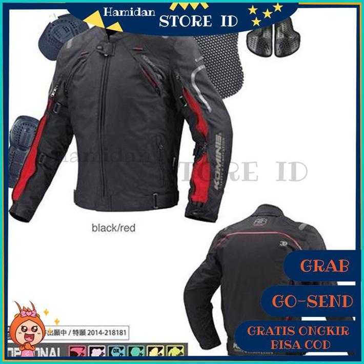 Komine JK108 Gortex Mesh Jacket jk 108 Komine Touring Jaket MURAH