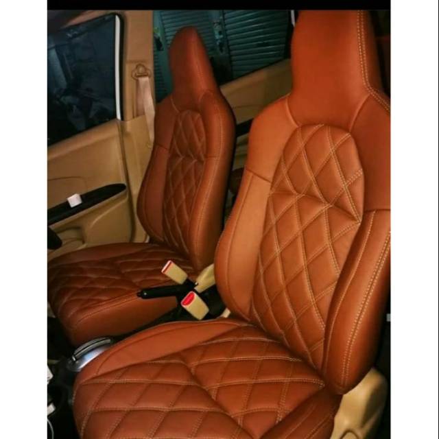 Sarung jok mobil honda brio 2016-2019 free cover setir