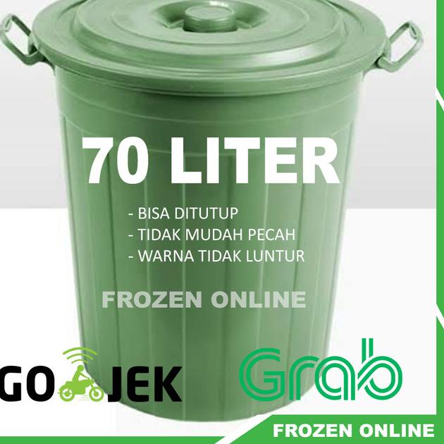 ◘ Ember Plastik Air 70 Liter / Gentong bak mandi / tong air Plastik ➴