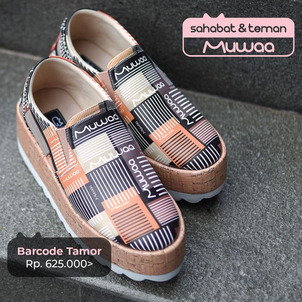 MUWAA SHOES - SEPATU MUWAA - BARCODE TAMOR