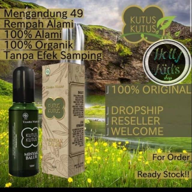 Kutus-kutus 100ml ( 100% Original )