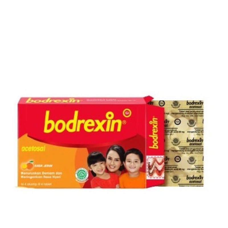 BODREXIN TABLET 1 BOX ISI 4 STRIP @4TABLET - ED 06/2024