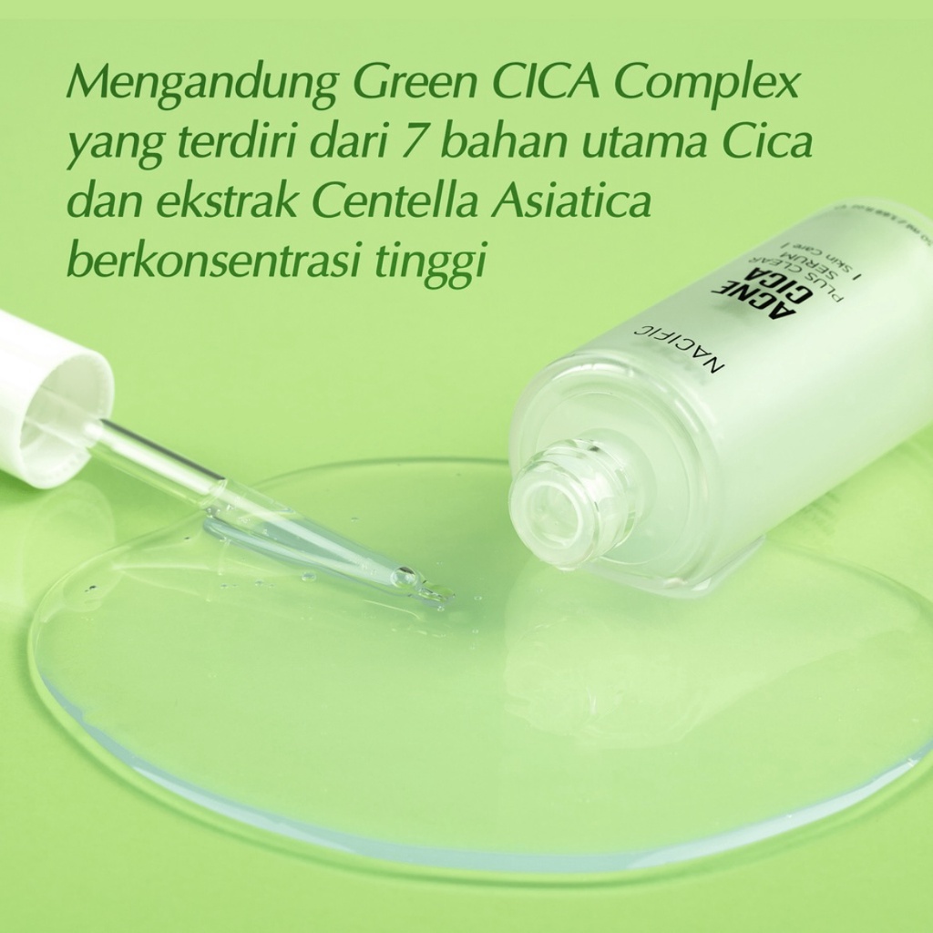 Nacific Acne Cica Plus Clear 2 SET (Serum + Toner)