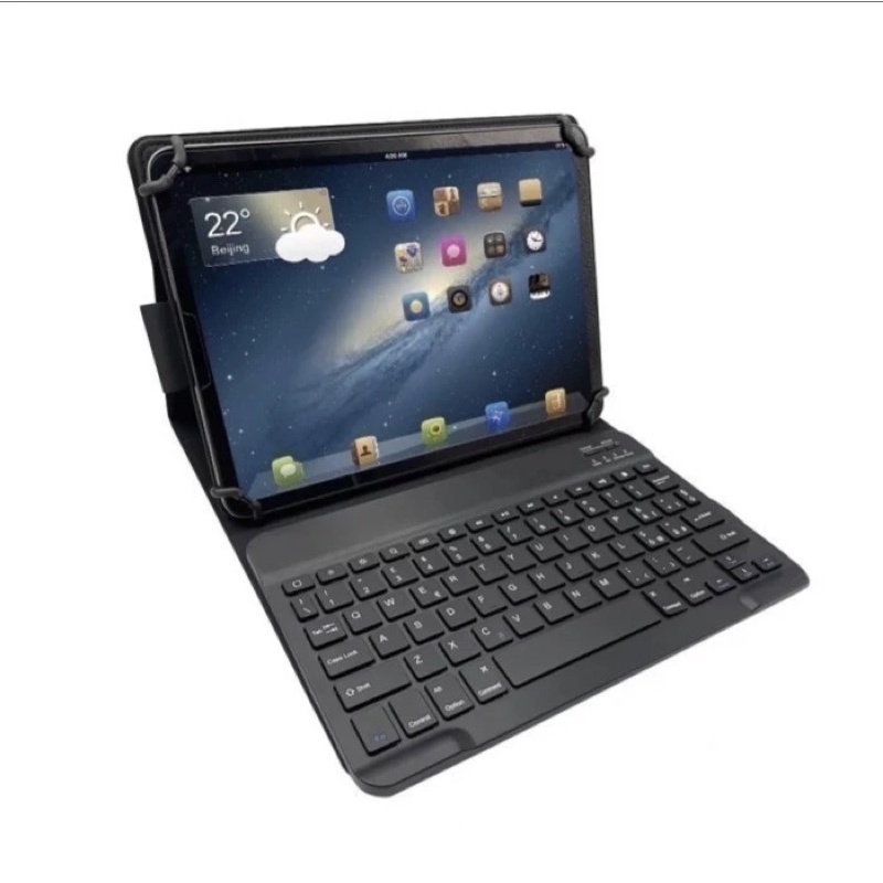 TAB ADVAN SKETSA 1/2/TAB A8/UNIVERSAL 7” 8” 10” FLIP KEYBOARD CASE