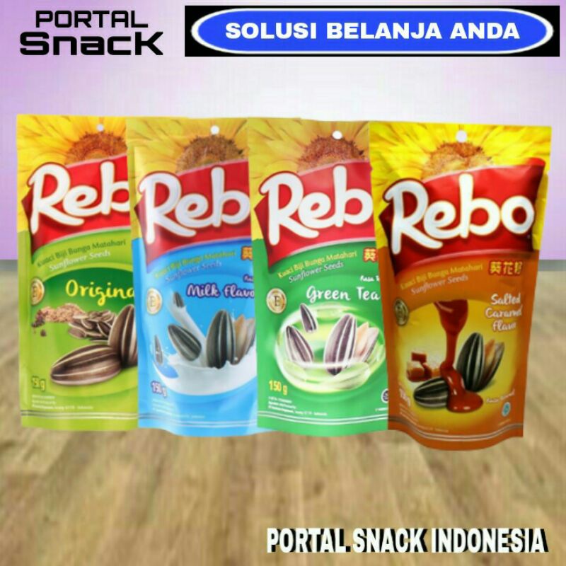 

REBO kuaci bunga matahari all varian 150gr